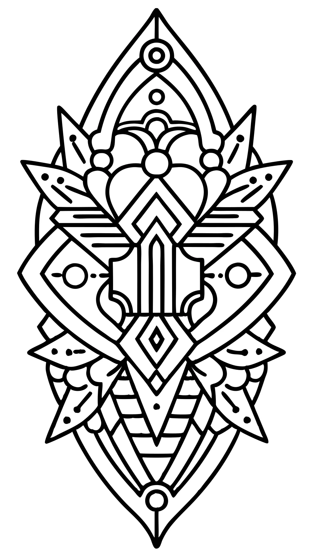 cool line coloring pages